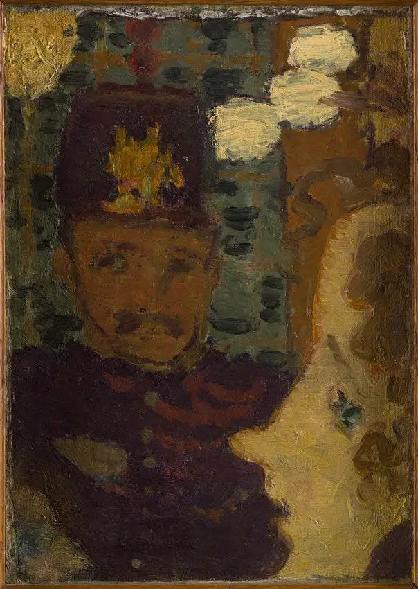 Wojskowy i blondynka - Pierre Bonnard