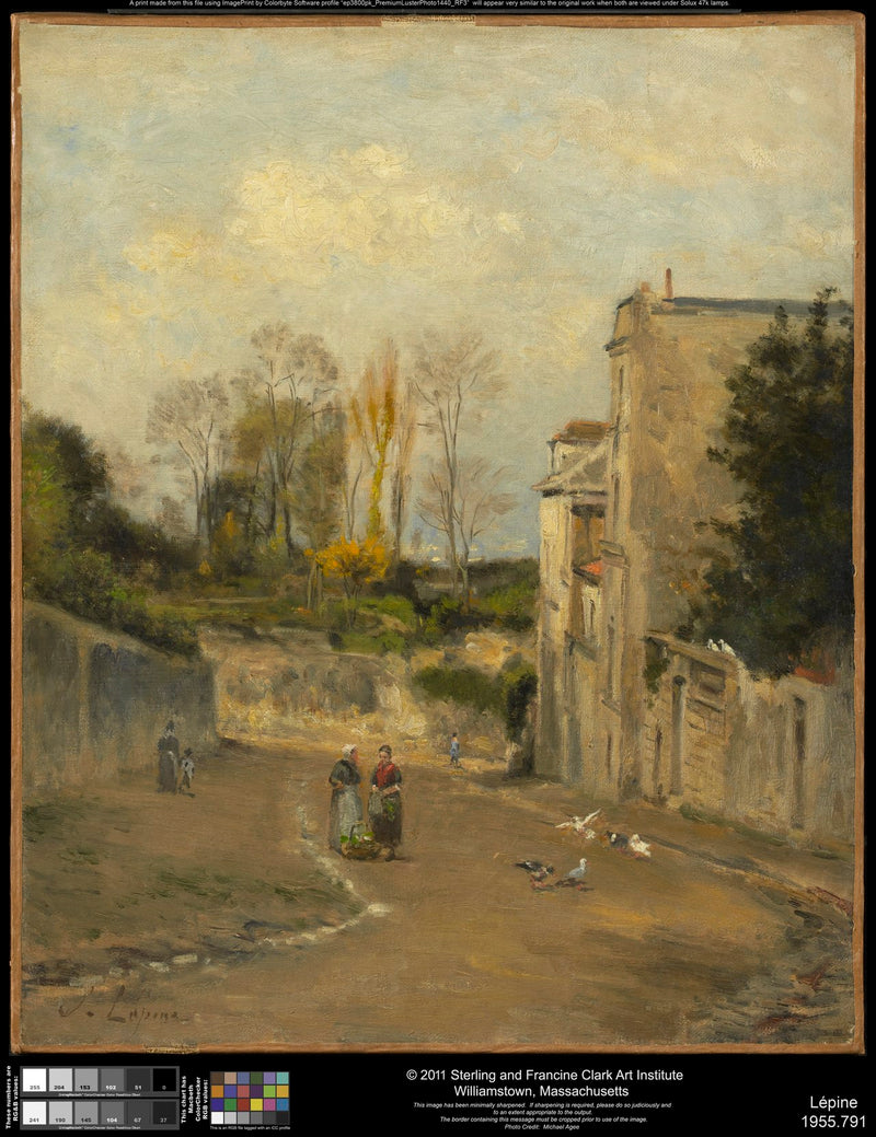 Montmartre. Ulica Cortot - Stanislas Lépine