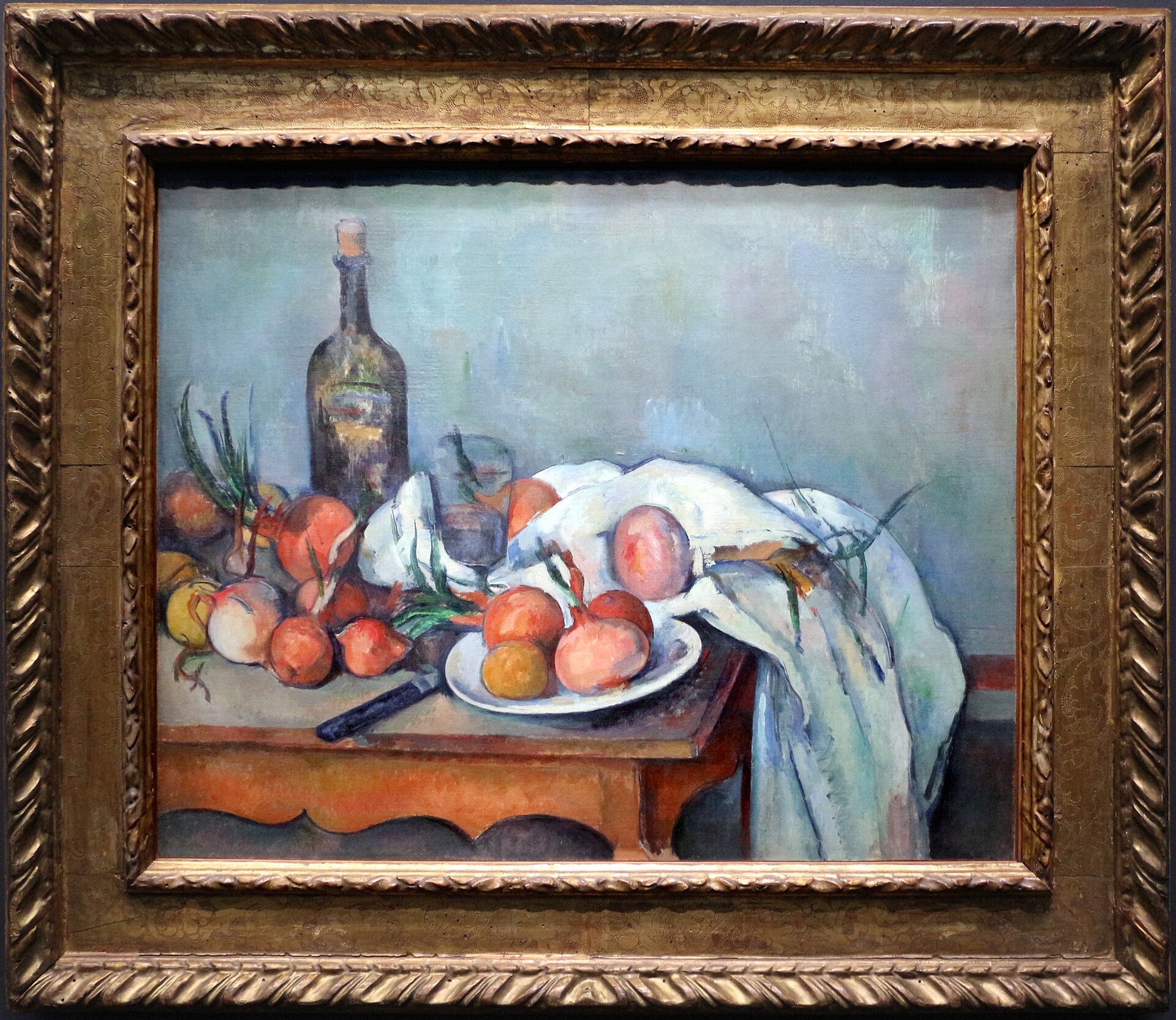 Martwa natura z cebulami - Paul Cézanne