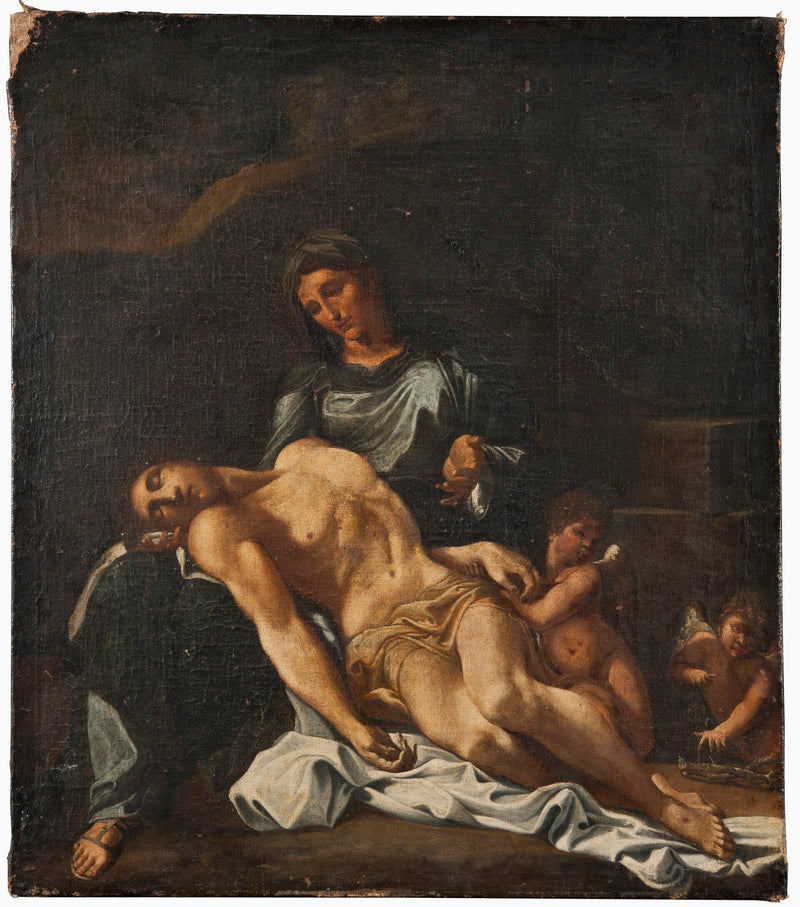 Przeniesione do NM 7172. Pietà - Annibale Carracci