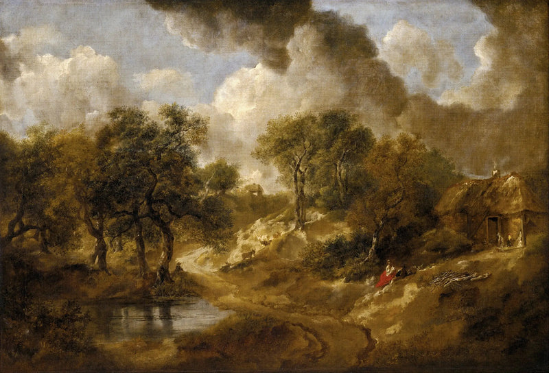 Pejzaż w Suffolku - Thomas Gainsborough