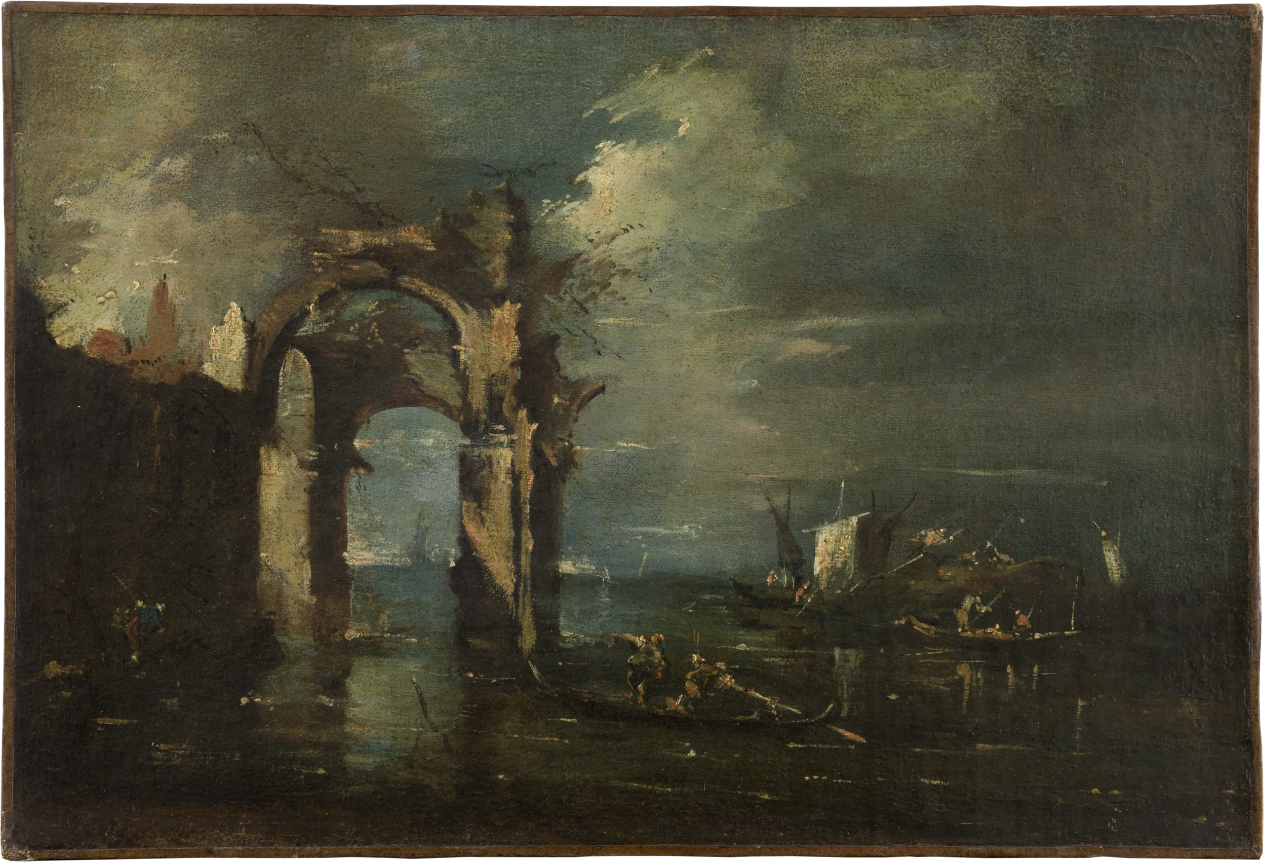 Paysage de lagune - Francesco Guardi - Alpha Reproduction