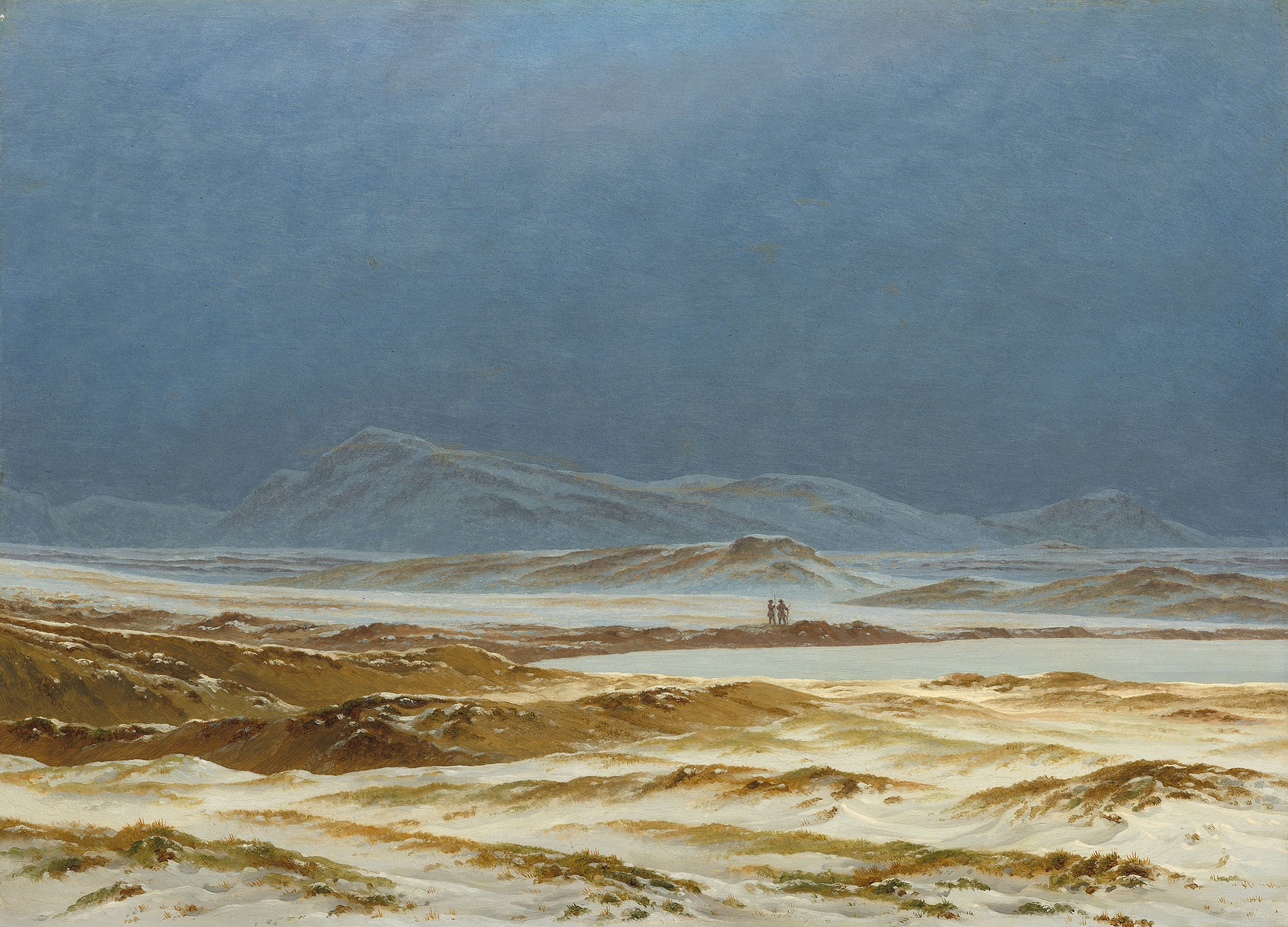 Krajobraz północny, wiosna - Caspar David Friedrich
