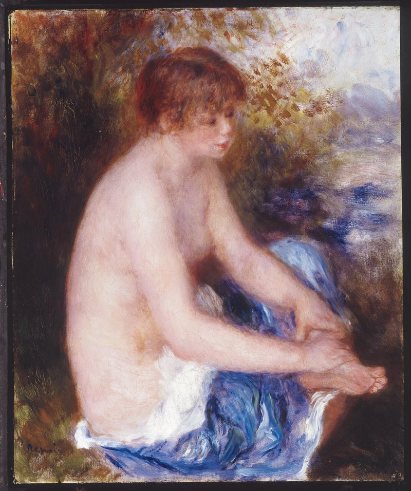 Mały niebieski akt - Pierre-Auguste Renoir