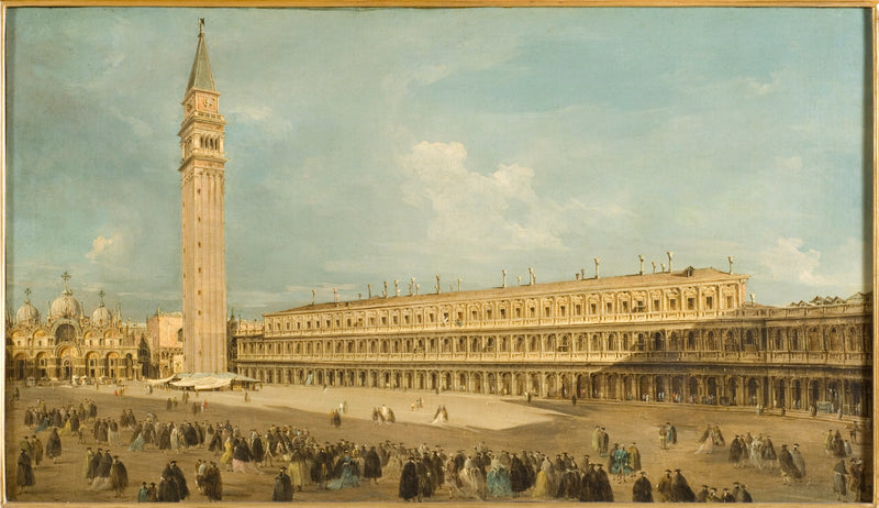 Plac Świętego Marka w Wenecji - Francesco Guardi
