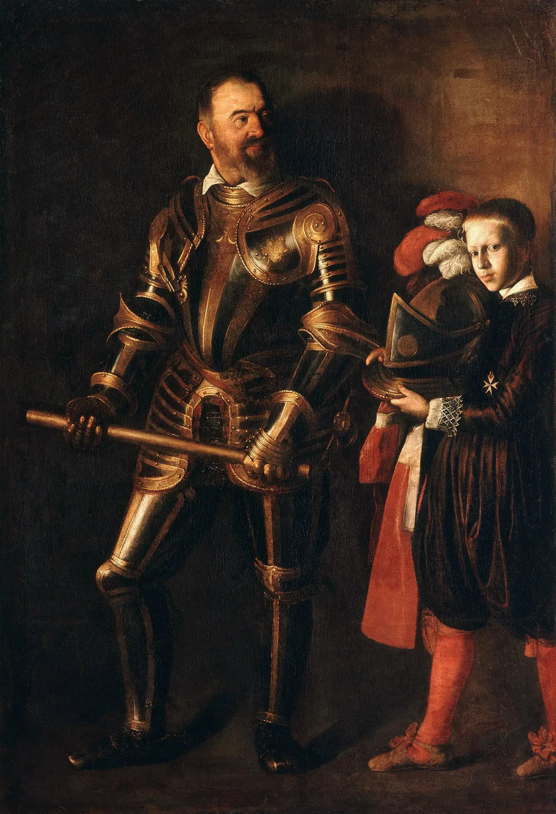 Portret Alofa de Wignacourt - Caravaggio