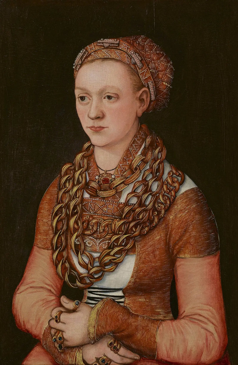 Portret Anny Buchner, z domu Lindacker - Lucas Cranach Starszy
