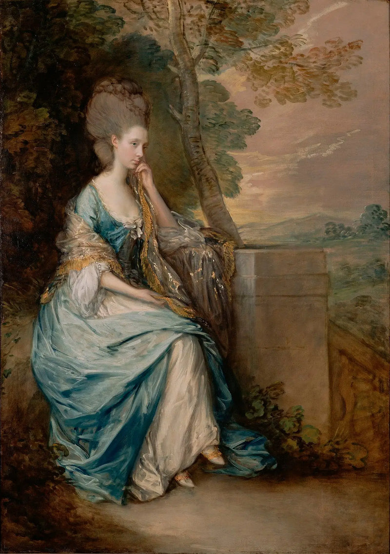 Portret Anne, hrabiny Chesterfield - Thomas Gainsborough