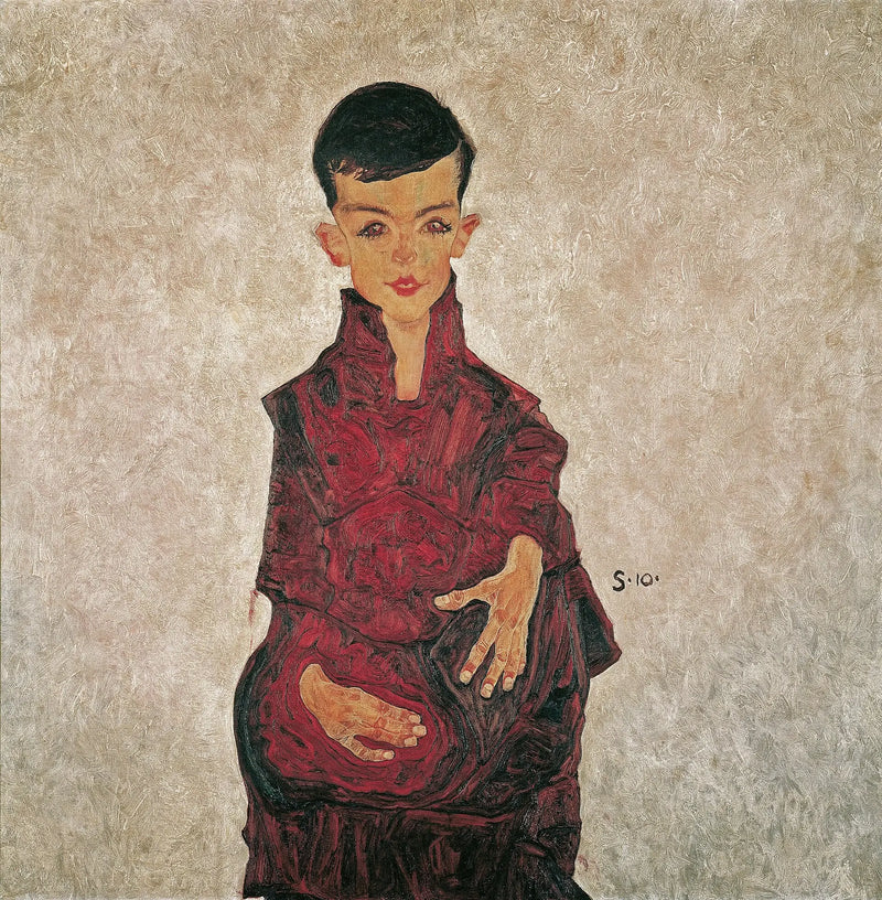 Portret Herberta Reinera - Egon Schiele
