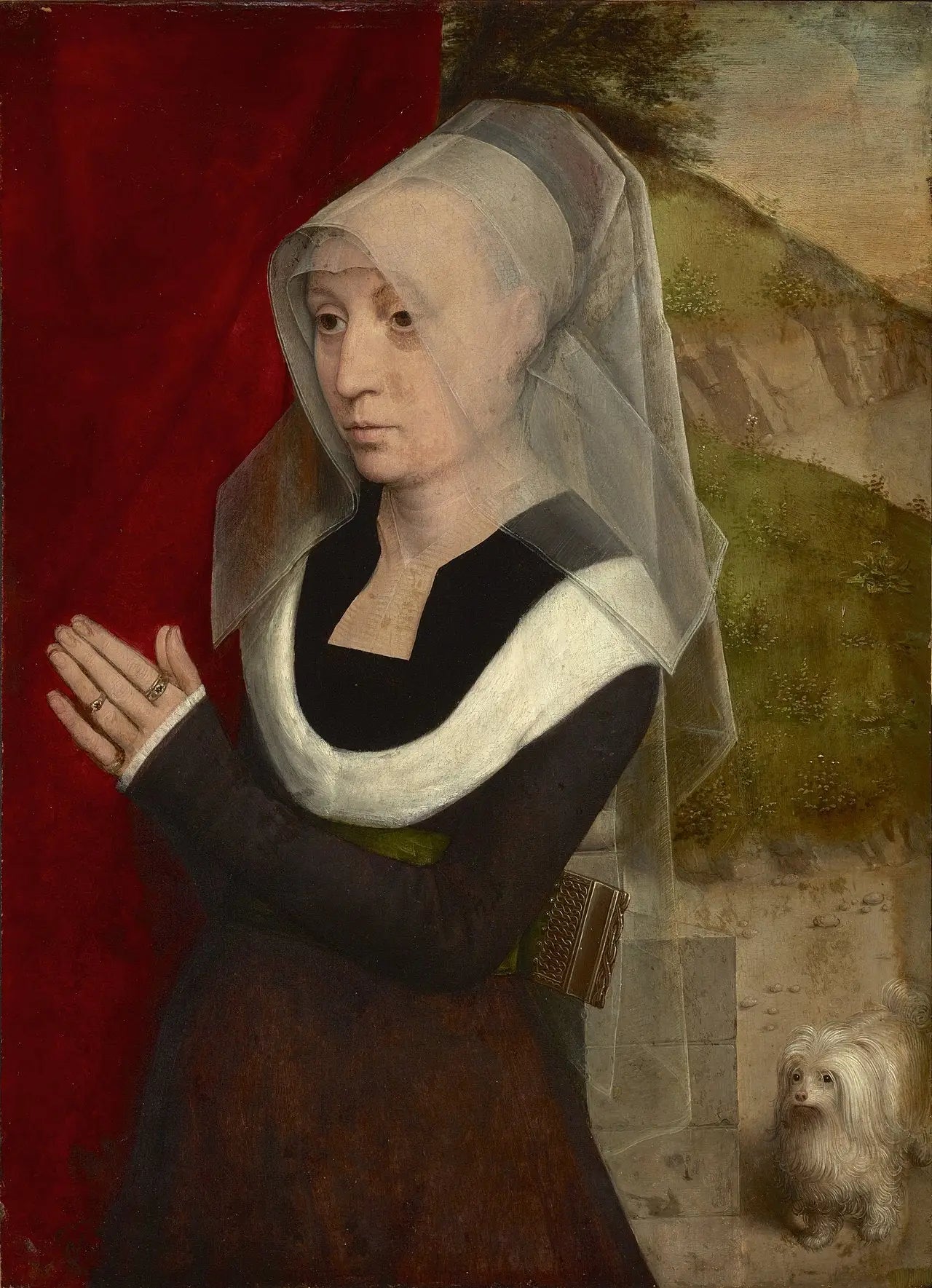 Portrait d’une donneuse - Hans Memling - Alpha Reproduction