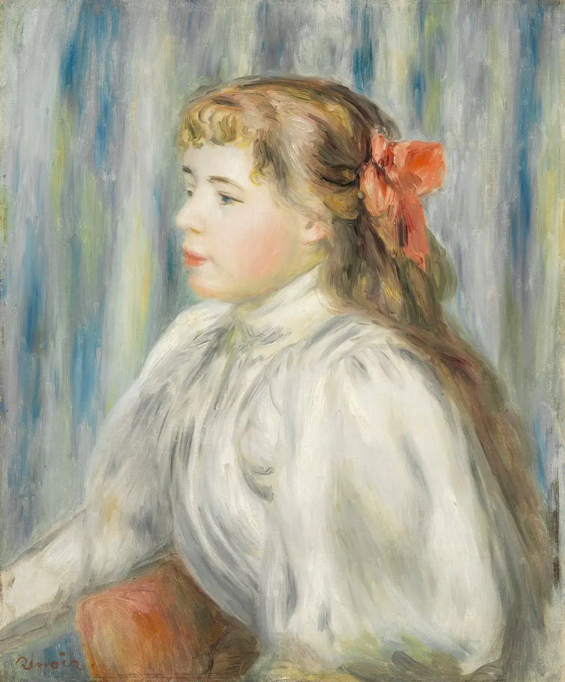 Portret młodej kobiety - Pierre-Auguste Renoir