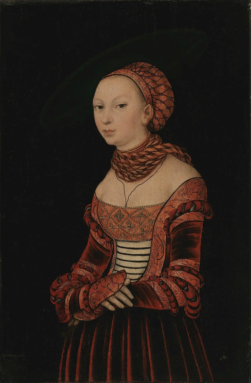 Portret młodej kobiety - Lucas Cranach Starszy