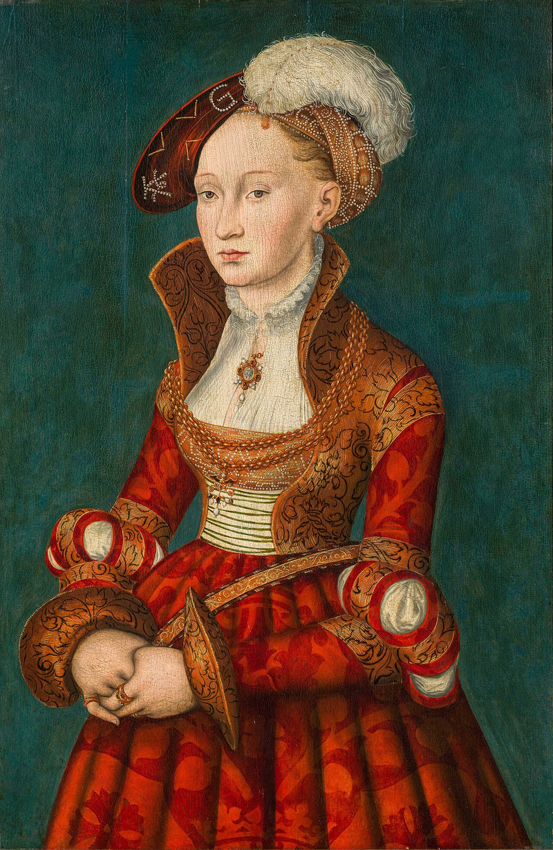 Portret młodej kobiety - Lucas Cranach Starszy