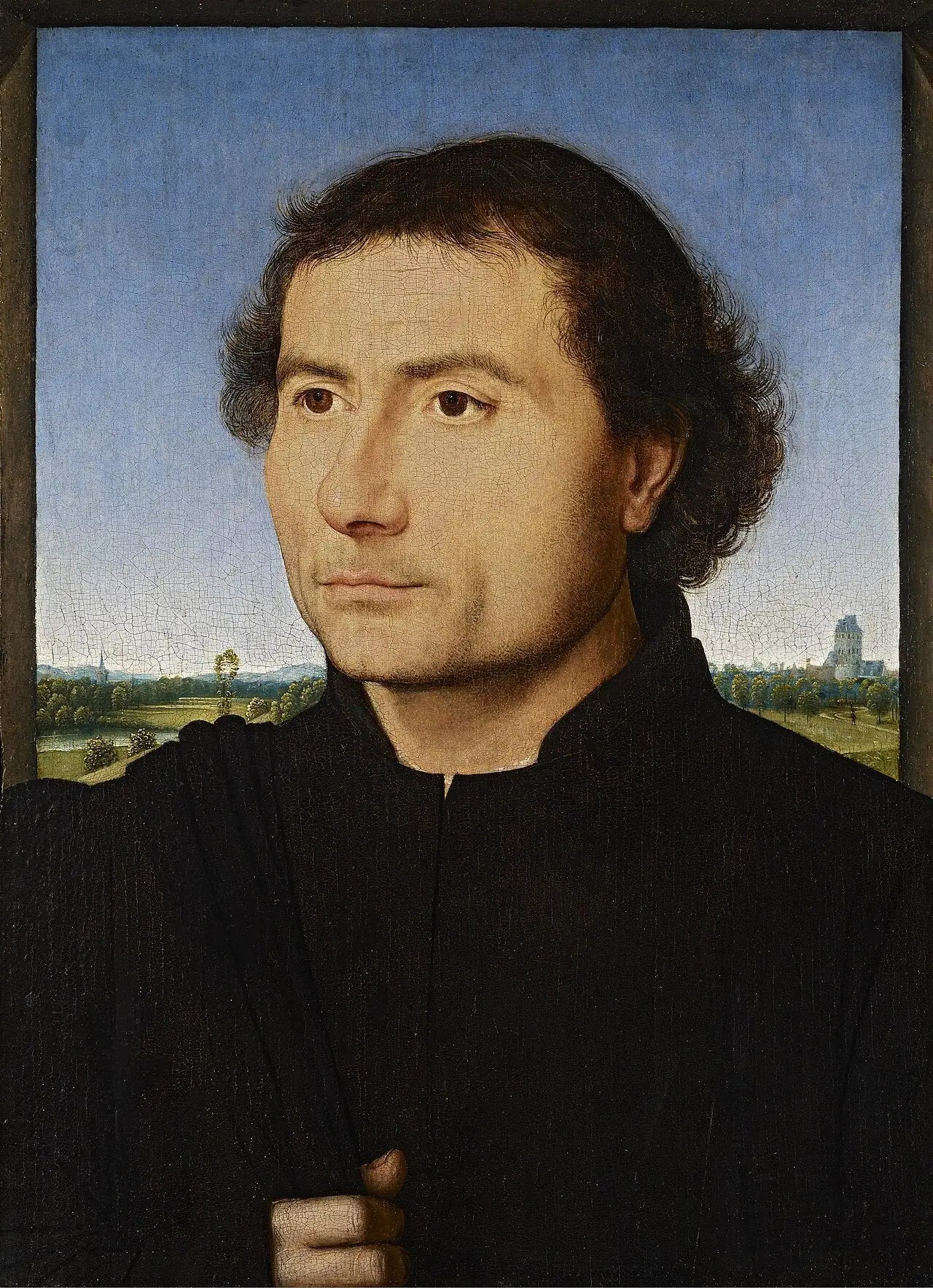 Portrait d’un homme - Hans Memling - Alpha Reproduction