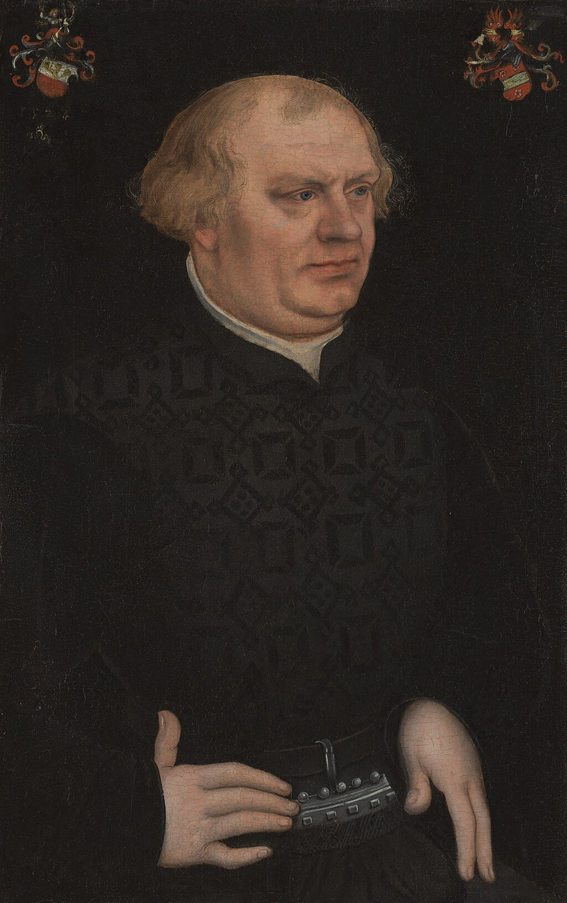 Portret mężczyzny, prawdopodobnie Johan Feige - Lucas Cranach Starszy