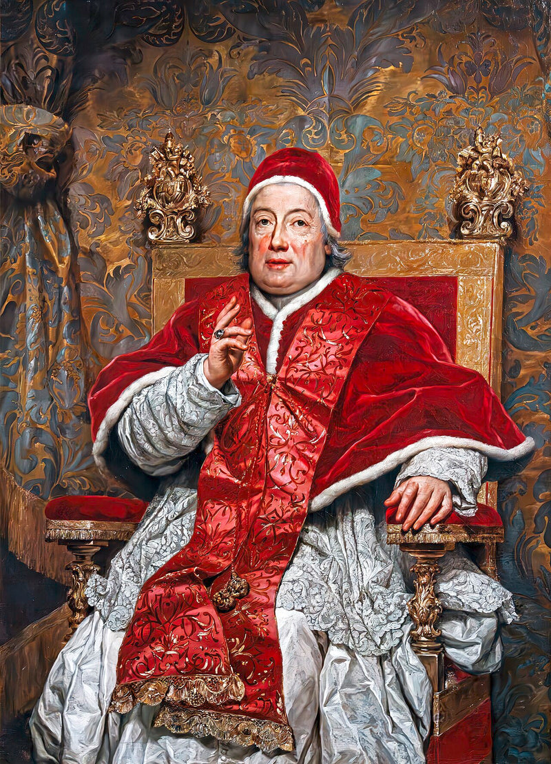 Portret Clementa XIII Rezzonico - Anton Raphael Mengs