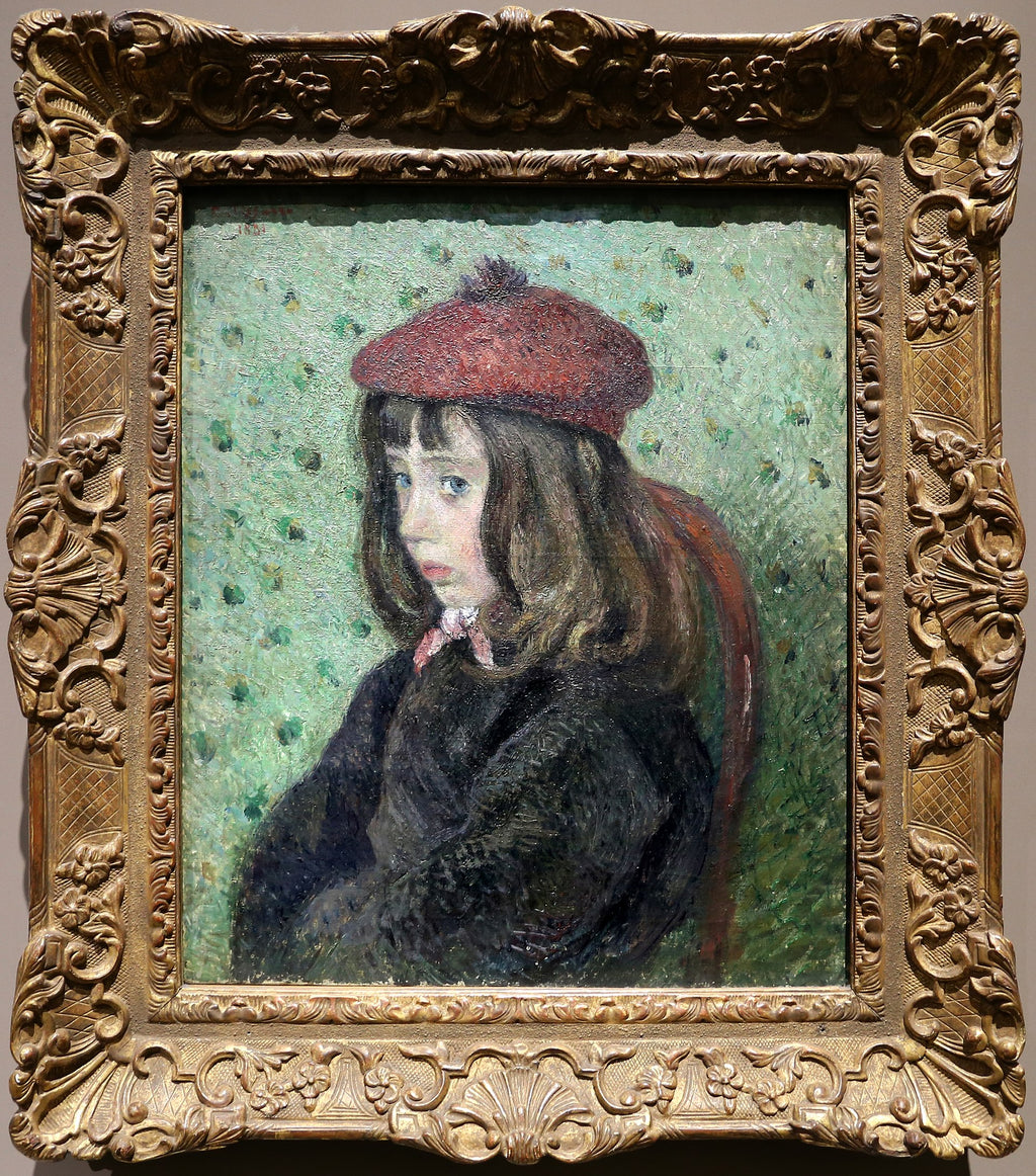 Portret Félixa Pissarro - Camille Pissarro
