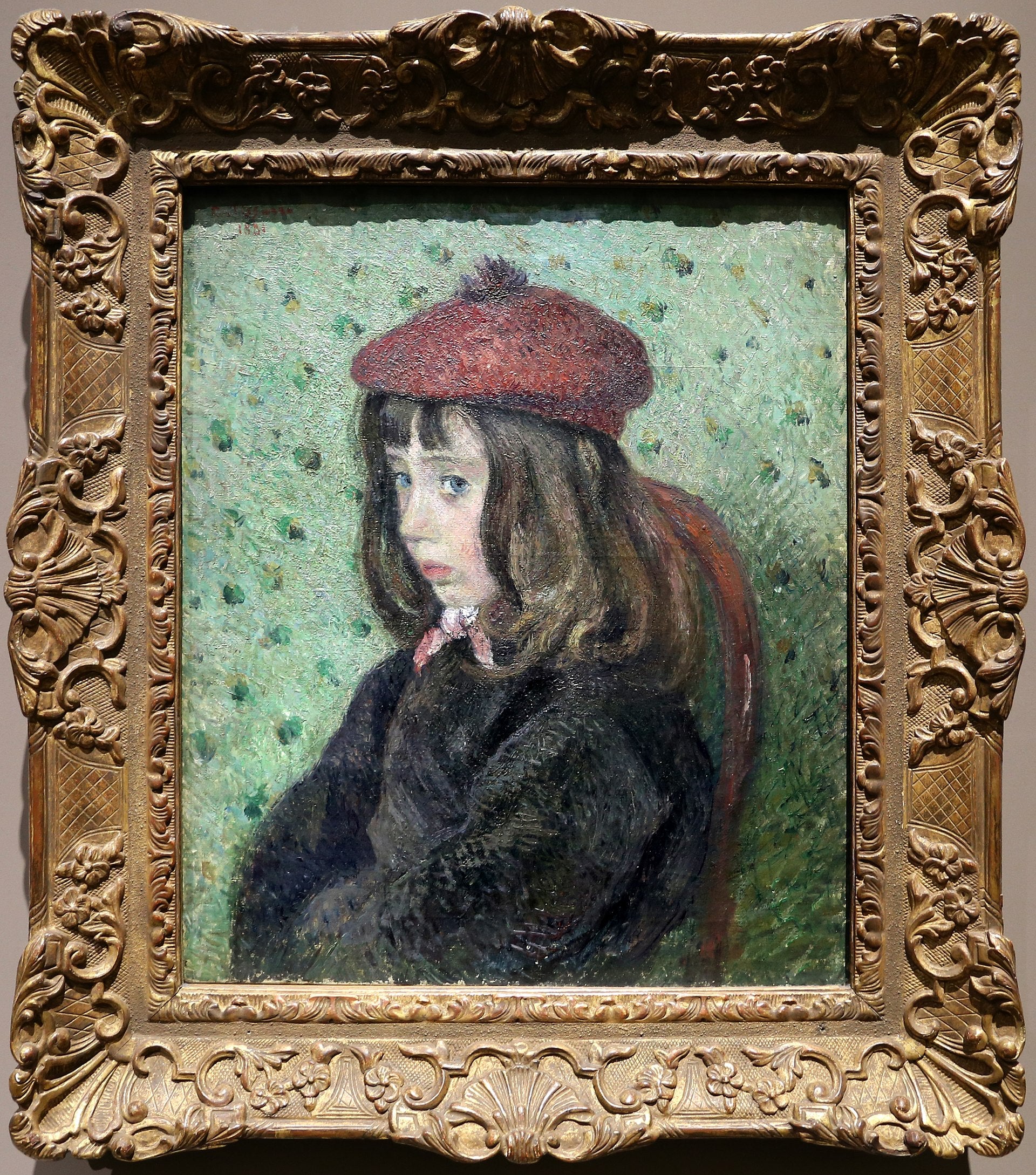 Portret Félixa Pissarro - Camille Pissarro