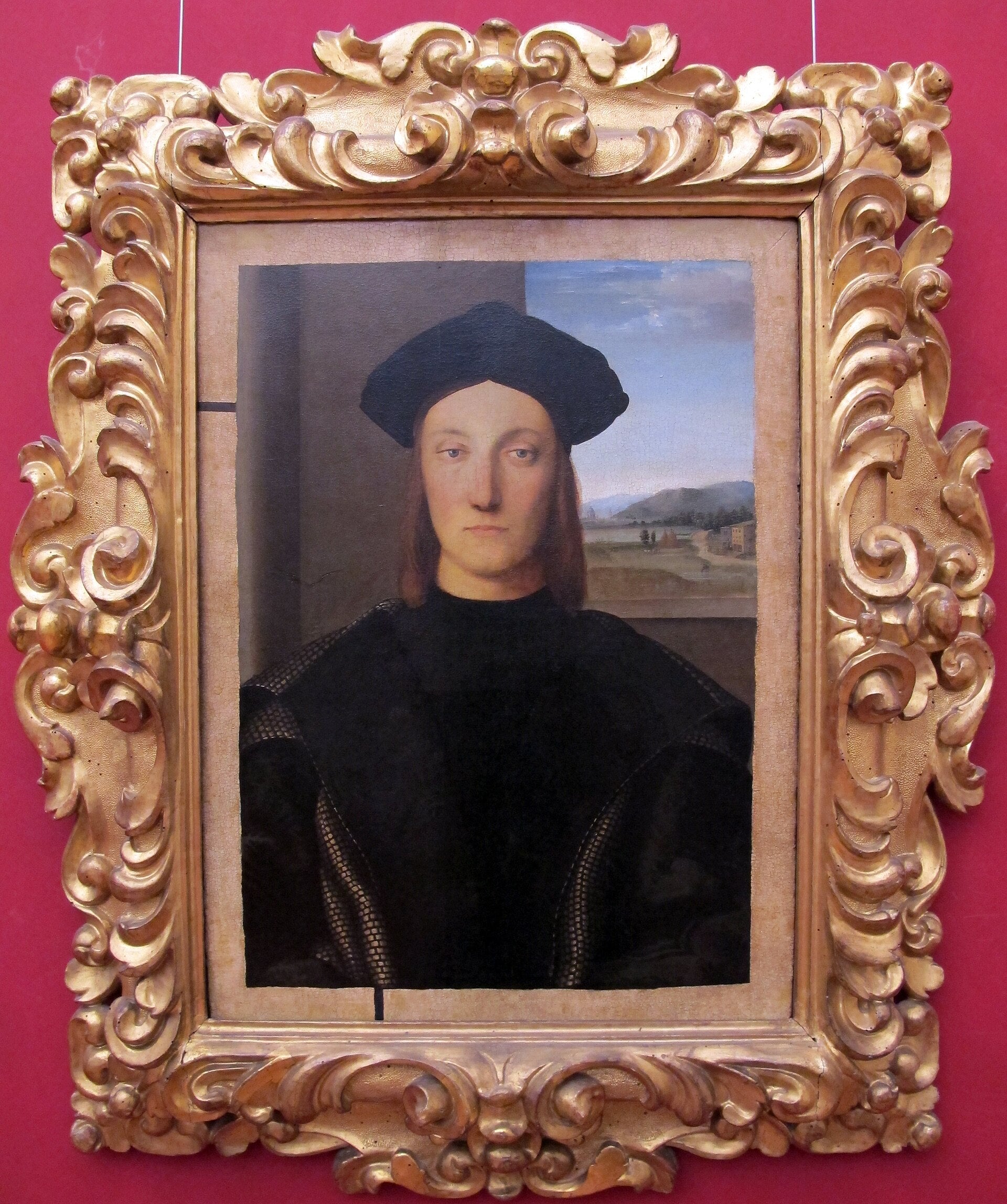 Portret Guidobalda I Montefeltro - Rafael Santi