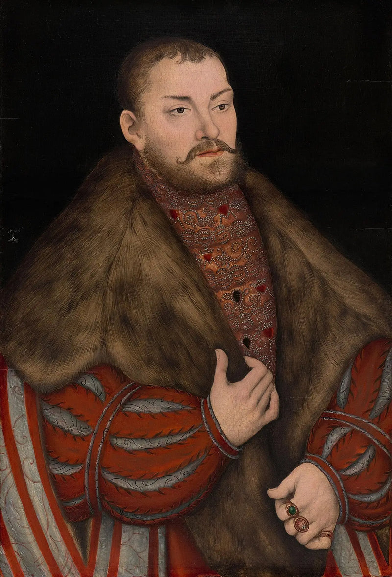 Portret Joachima II, elektor brandenburski (1505-1571) - Lucas Cranach Starszy