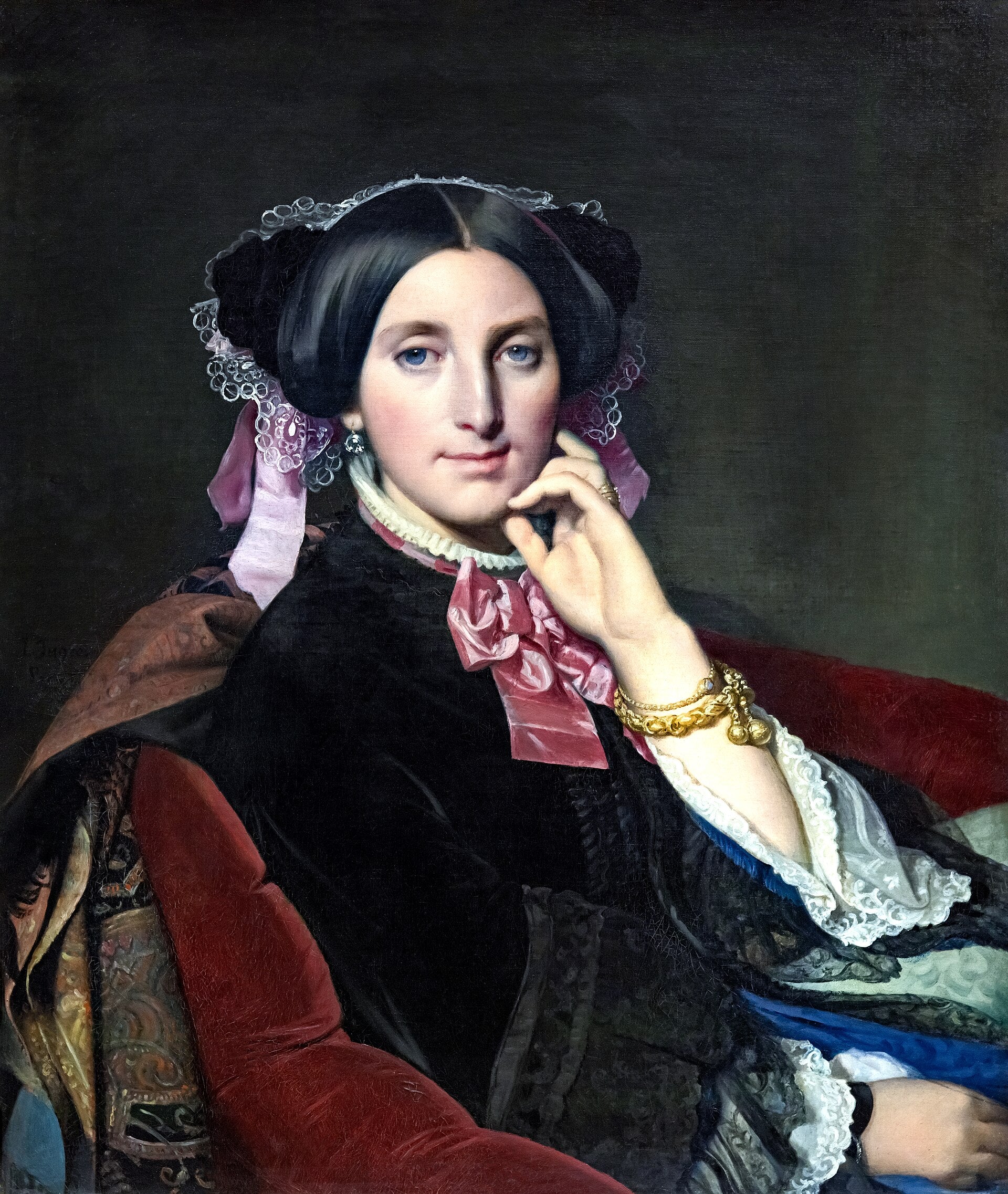 Portret pani Gonse - Jean-Auguste-Dominique Ingres
