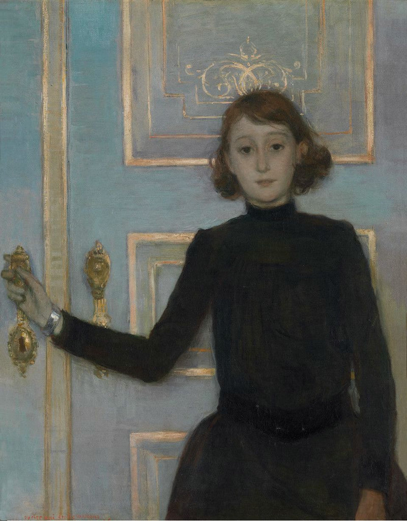 Portret Marguerite Van Mons - Théo van Rysselberghe