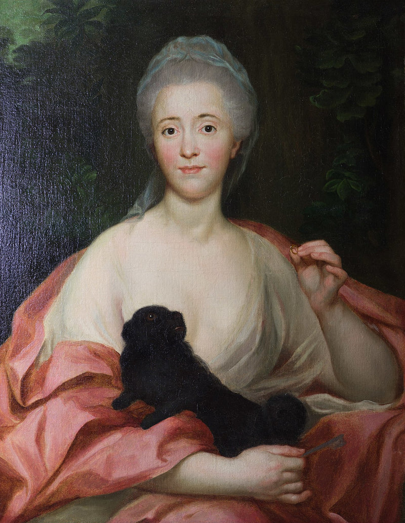 Portret Mariana de Silva-Bazán i Sarmiento - Anton Raphael Mengs