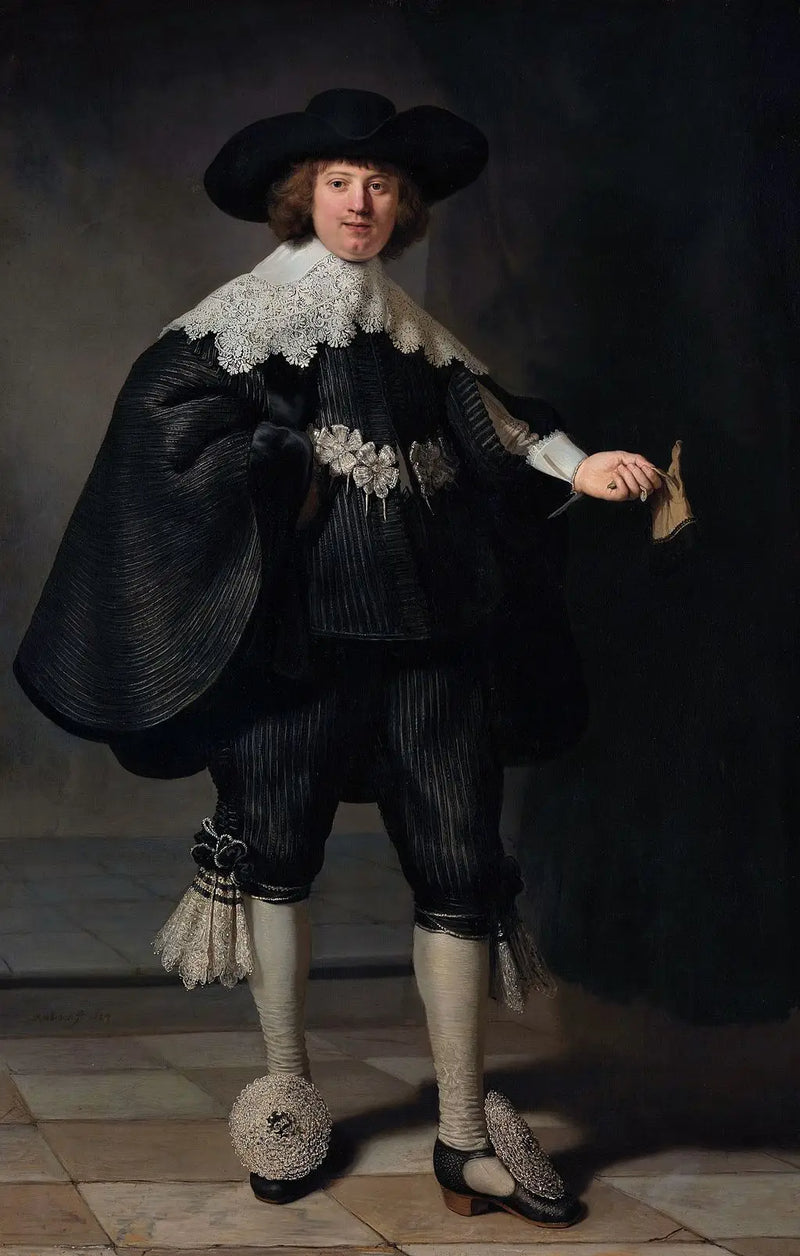 Portret Martena Soolmansa - Rembrandt