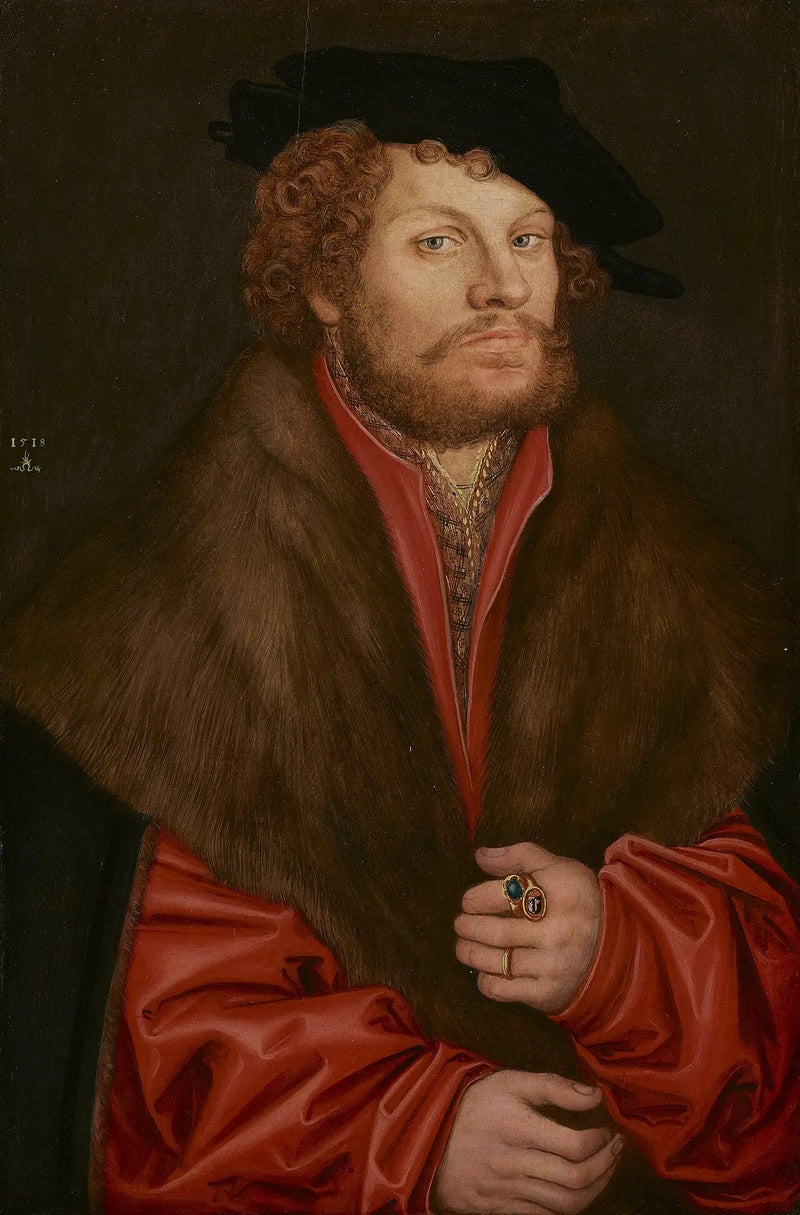 Portret Moritza Buchnera - Lucas Cranach Starszy