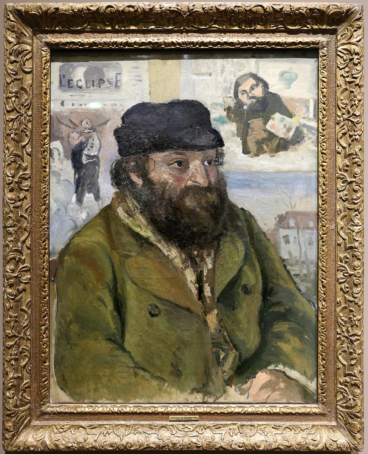 Portret Paula Cézanne'a - Camille Pissarro