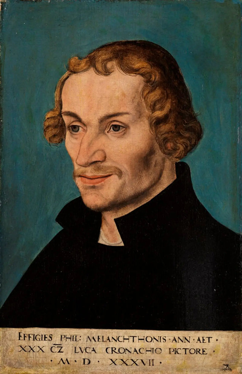Portret Philippa Melanchtona - Lucas Cranach Starszy