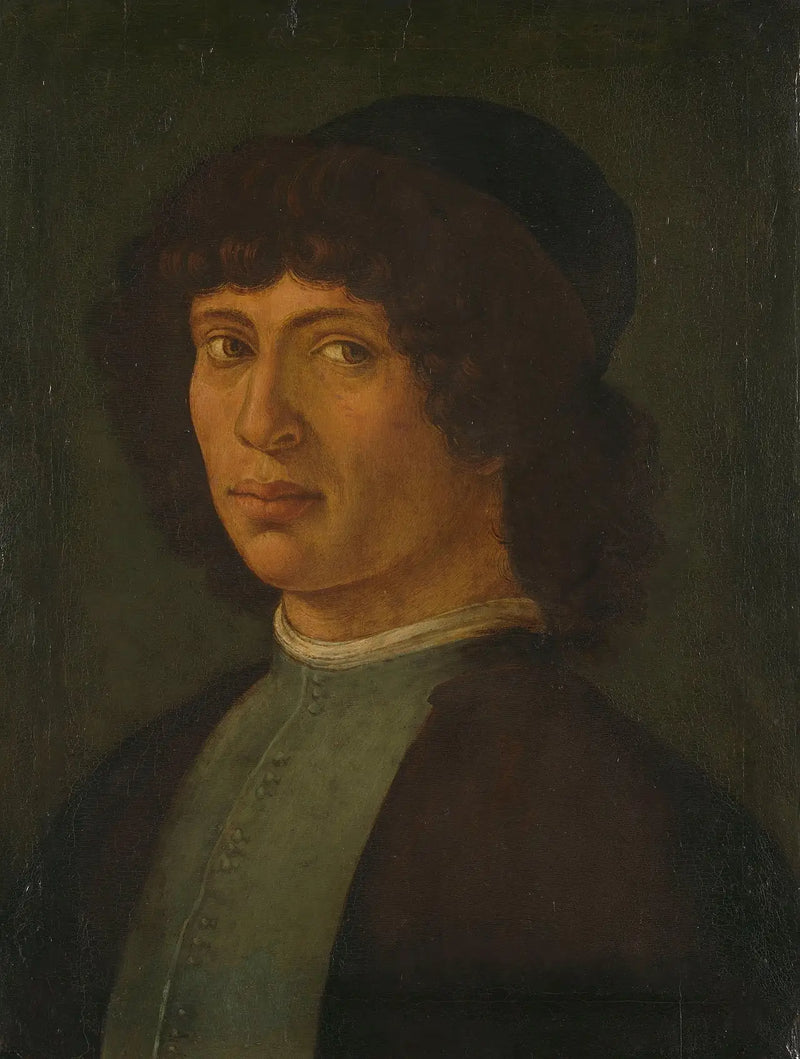 Portret młodego mężczyzny - Filippino Lippi
