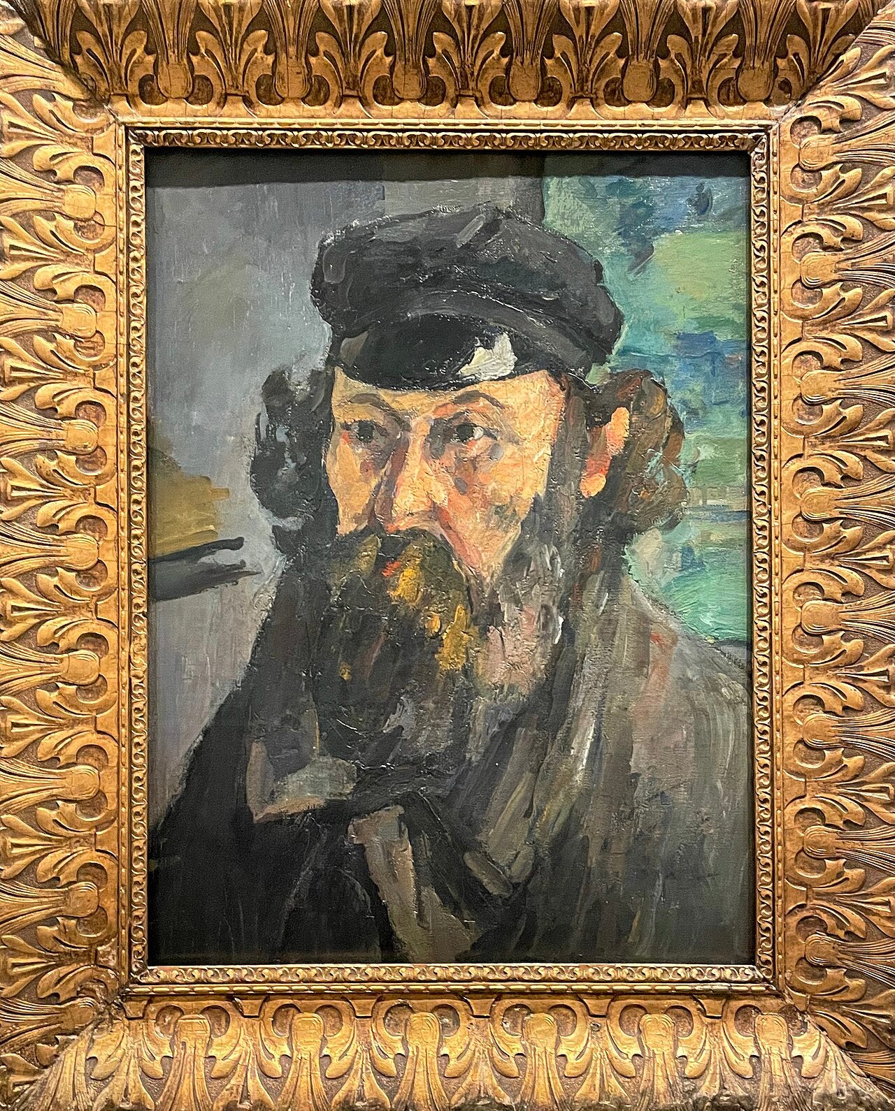 Portret artysty w czapce - Paul Cézanne