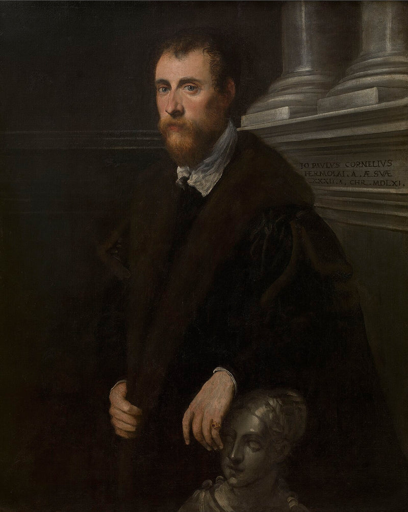 Portret humanisty Giovanni Paolo Cornaro - Jacopo Tintoretto