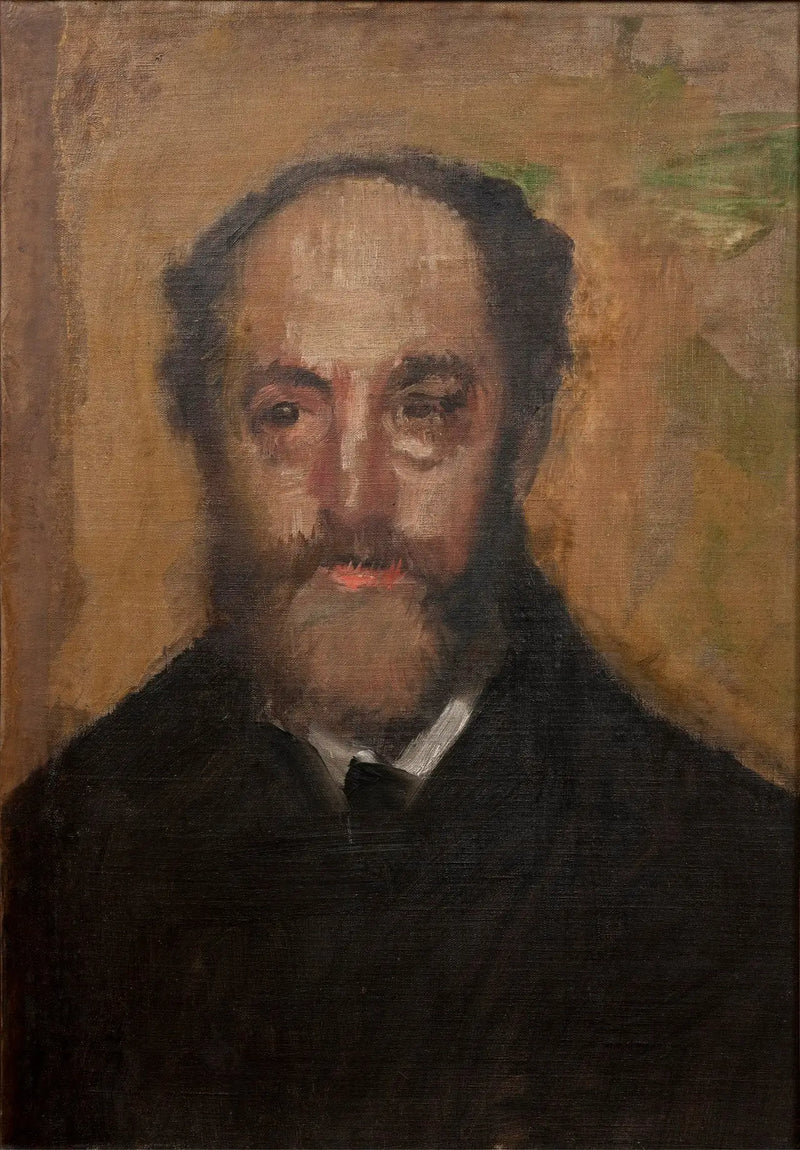 Portret krytyka sztuki Durand-Gréville'a - Edgar Degas