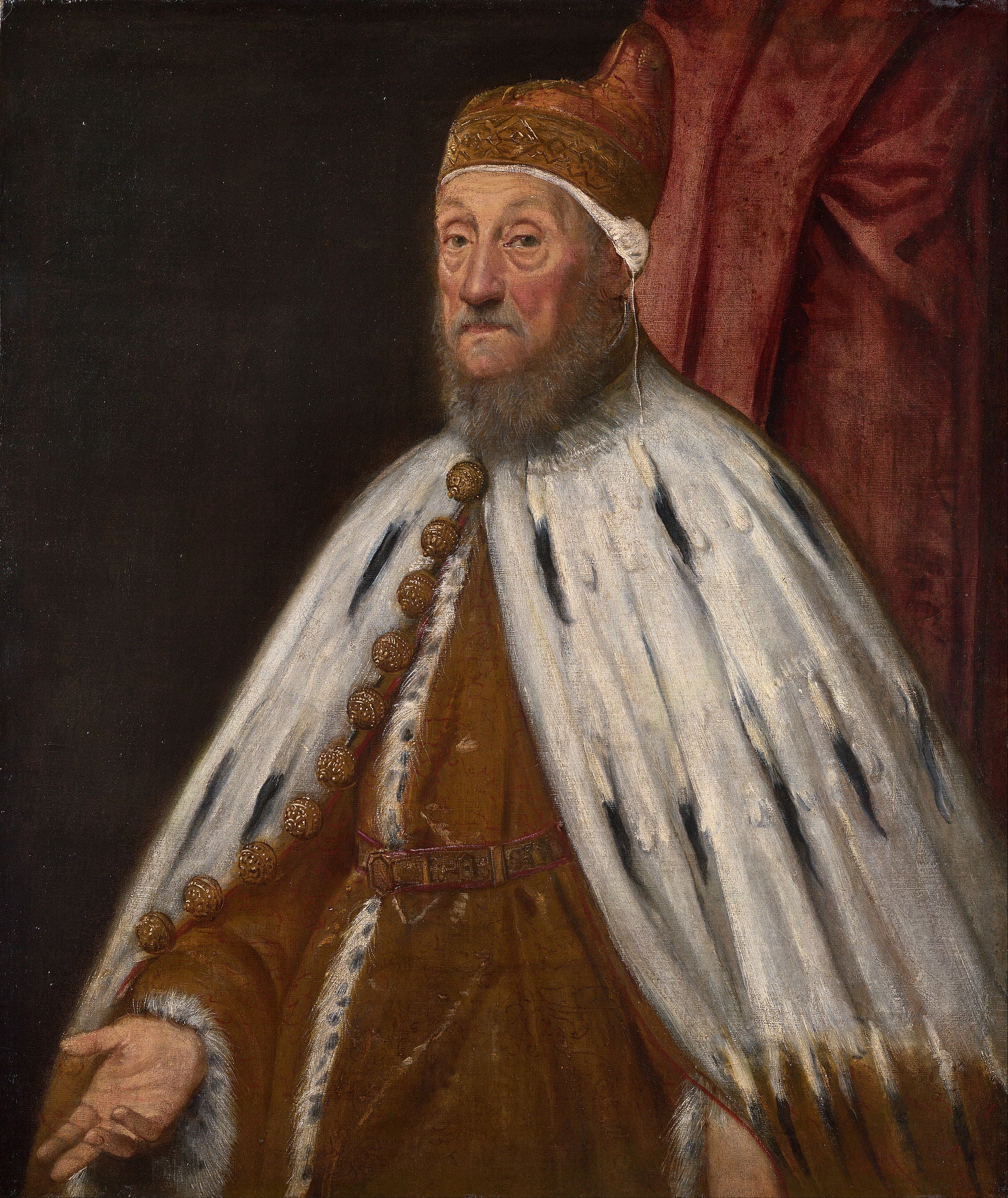 Portrait du doge Pietro Loredano - Jacopo Tintoretto - Alpha Reproduction