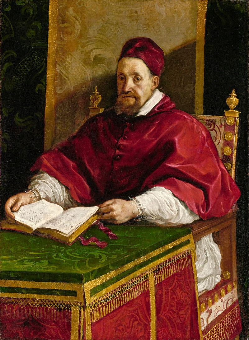 Portret papieża Grzegorza XV - Guercino