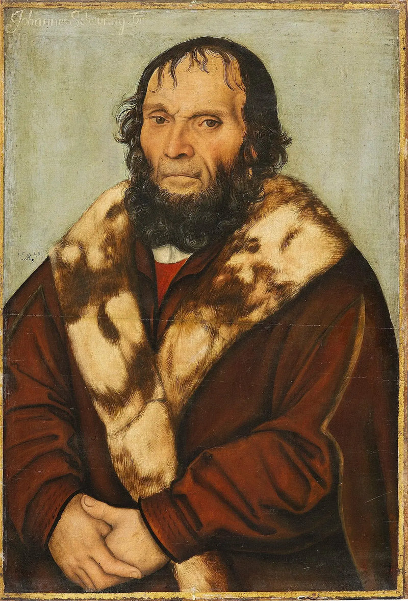 Portret pośmiertny Dr. J. Scheyring - Lucas Cranach Starszy
