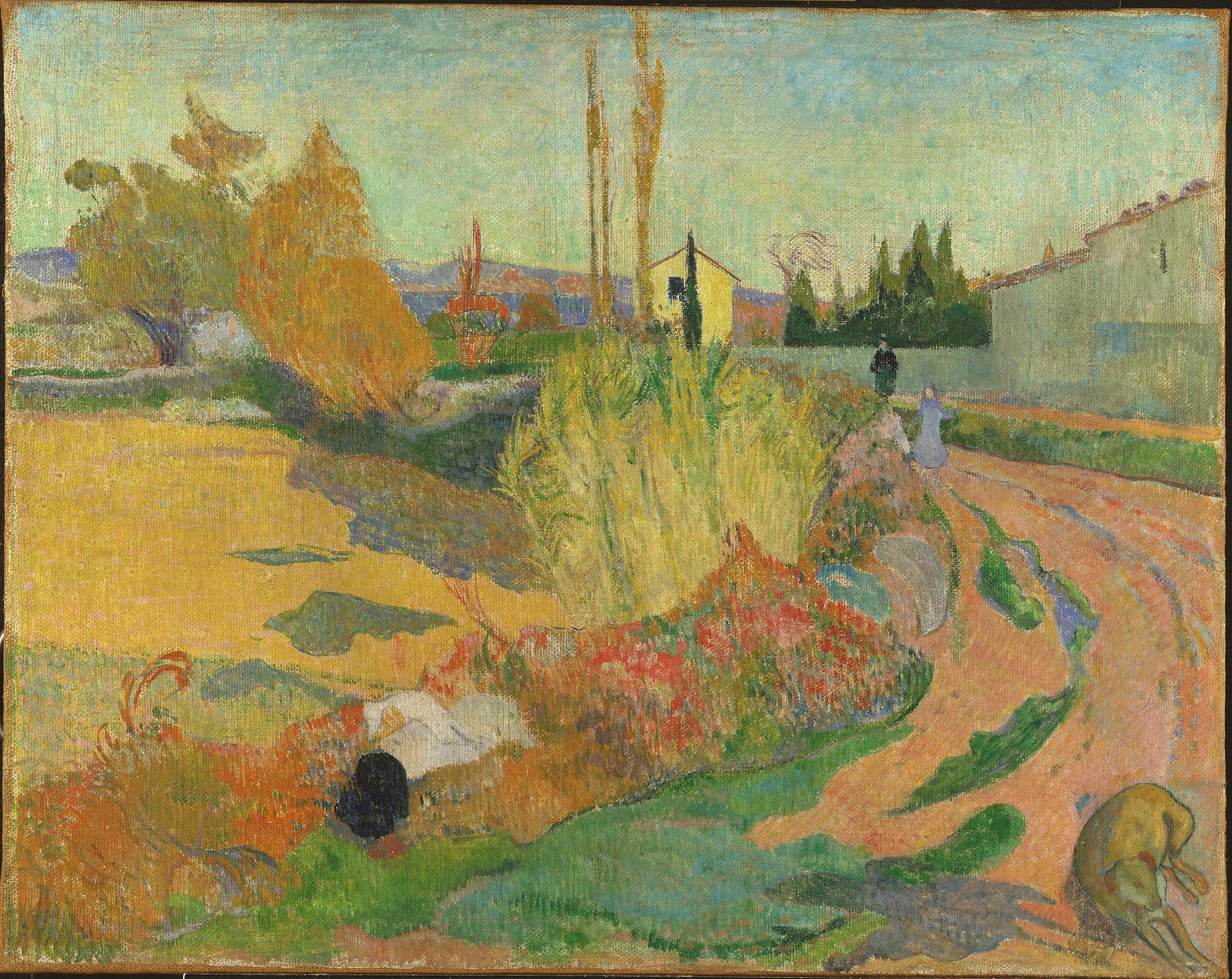 Blisko Arles, czyli Mas d'Arles - Paul Gauguin