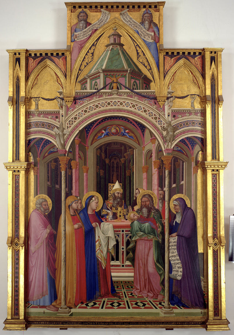 Prezentacja Jezusa w Świątyni - Ambrogio Lorenzetti