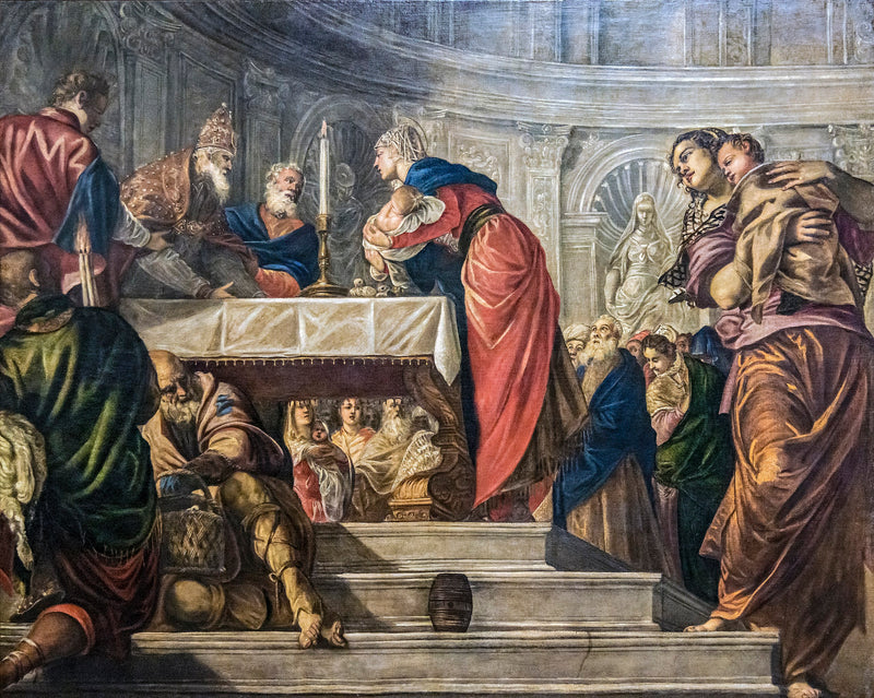 Prezentacja Jezusa w świątyni - Jacopo Tintoretto