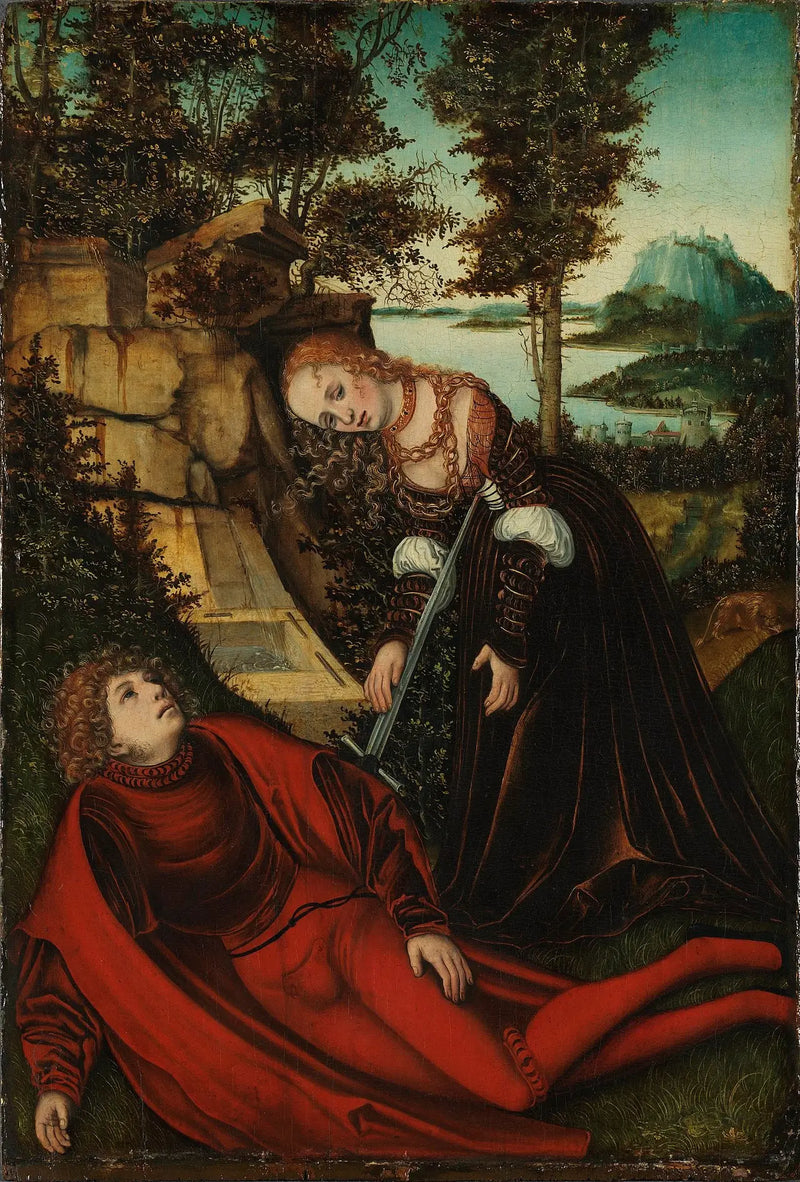 Piramida i Tybalt - Lucas Cranach Starszy