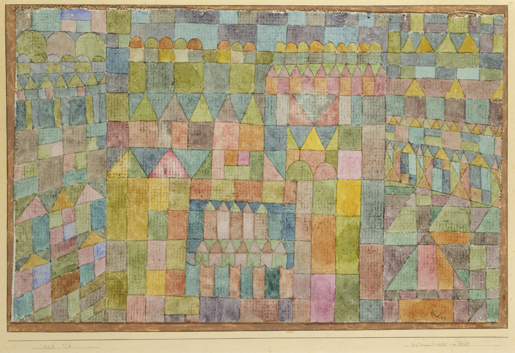 Dzielnica Świątyni Pert - Paul Klee