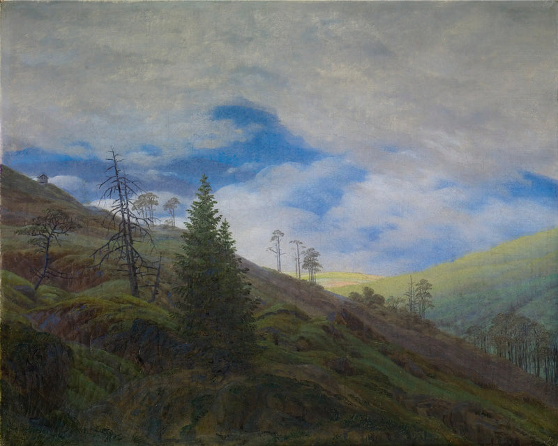 Promień słońca w Riesengebirge - Caspar David Friedrich