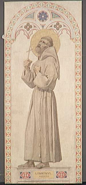 Święty Franciszek z Asyżu - Jean-Auguste-Dominique Ingres