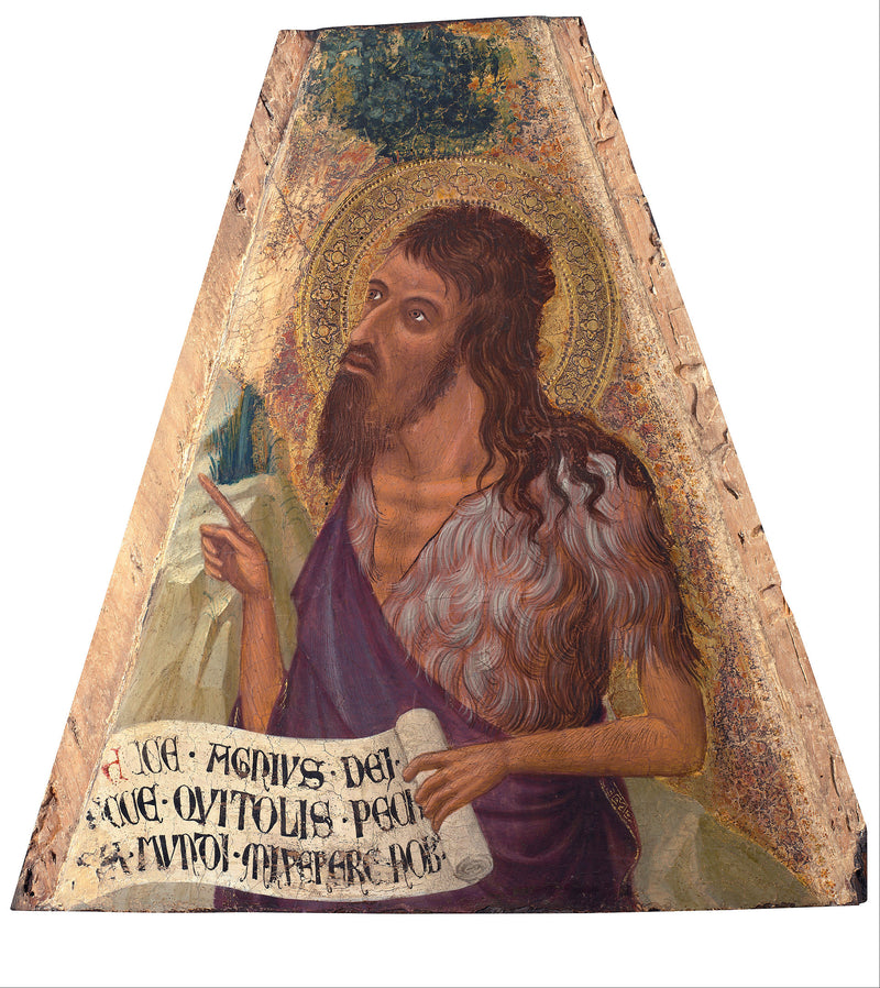 Święty Jan Chrzciciel - Ambrogio Lorenzetti