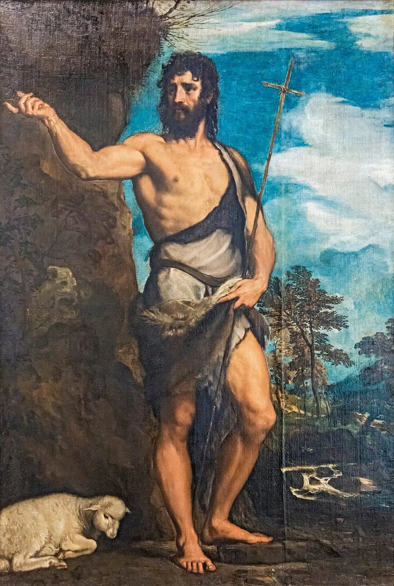Święty Jan Chrzciciel na pustyni - Titian