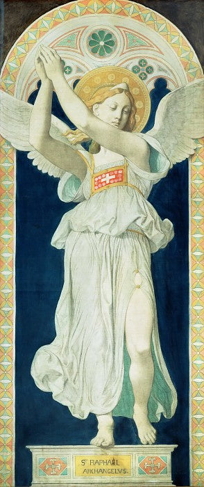 Święty Rafał, archanioł - Jean-Auguste-Dominique Ingres