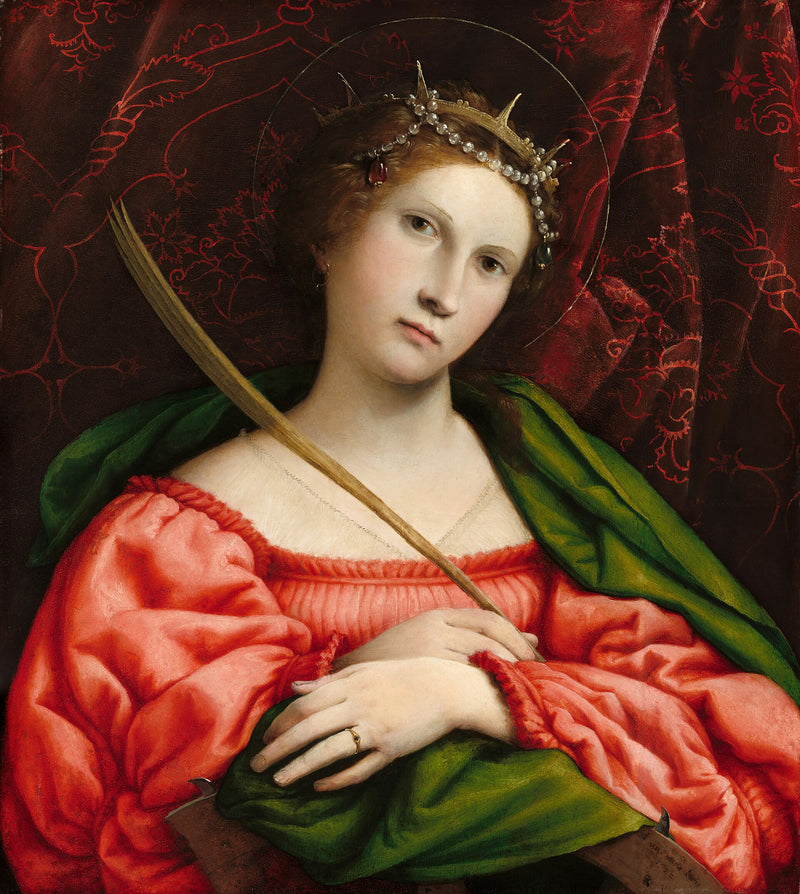 Święta Katarzyna - Lorenzo Lotto