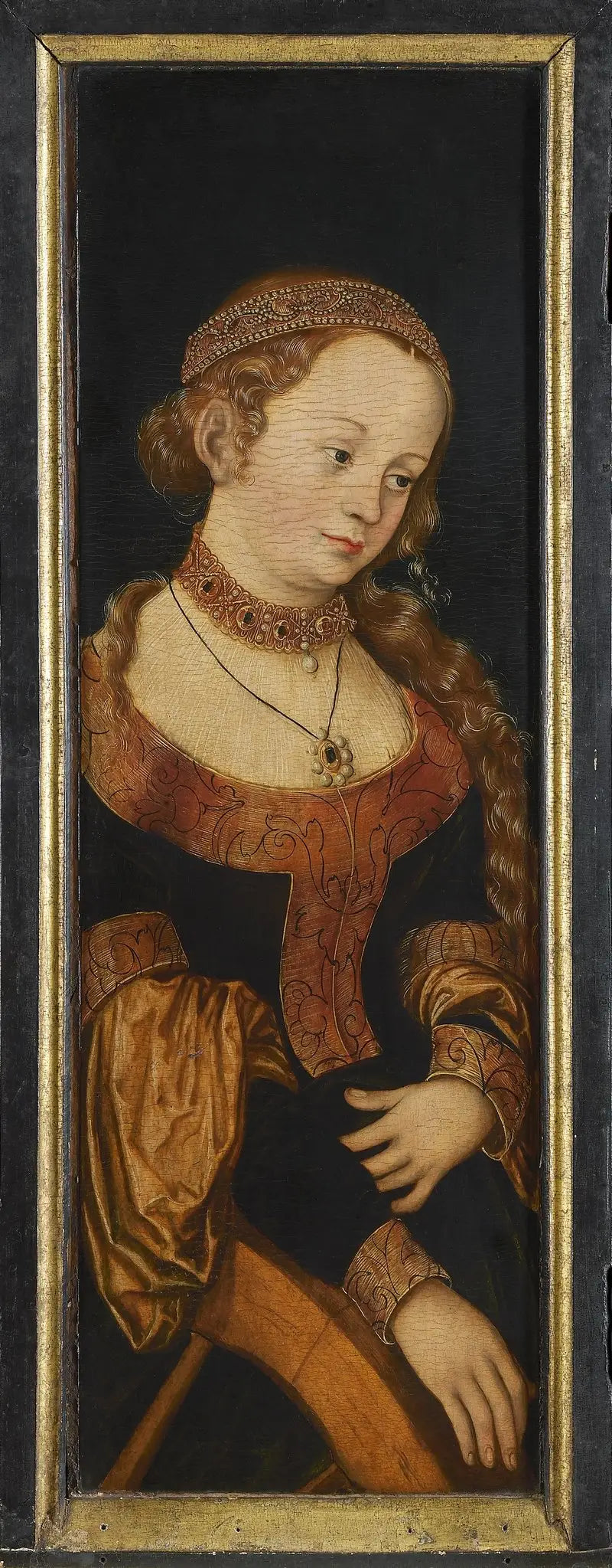 Święta Katarzyna Aleksandryjska - Lucas Cranach Starszy